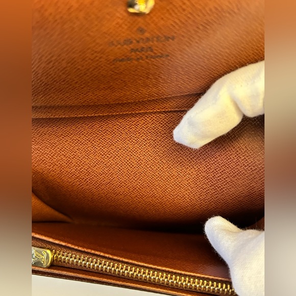 LOUIS VUITTON PORTE MONNAIE ZIP WALLET MONOGRAM - Picture 3 of 7